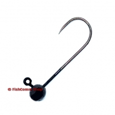 Джиг головки Trout Zone на крючке Kumho (без бородки) 0.5 г. №4 (5 шт.) Black Джиг головки Trout Zone на крючке Kumho (без бородки) 0.5 г. №4 (5 шт.) Black