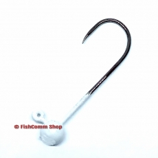 Джиг головки Trout Zone на крючке Kumho (без бородки) 0.5 г. №4 (5 шт.) White Джиг головки Trout Zone на крючке Kumho (без бородки) 0.5 г. №4 (5 шт.) White