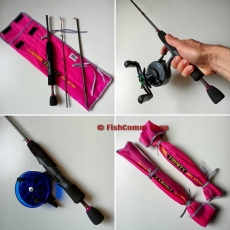 Зимняя удочка Kosadaka Trinity WTR-75MH 3-х частн. 75 см. от 20 г.