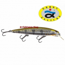 Воблер Grows Culture Laydown Minnow MID 110SP цвет 13#FYP