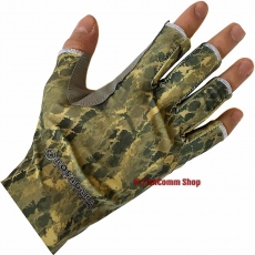 Перчатки Kosadaka эластичные без пальцев Sun Gloves цвет Sand Snake L/XL