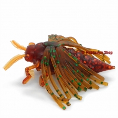 Силиконовая приманка (насекомое) Kosadaka May Bug 40 (3 шт.) цвет SMO
