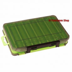 Коробка Kosadaka для воблеров двухсторонняя (TB-S31D-GRN) 200х135х35 мм.