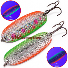 Блесна Kosadaka Wabbler W40 Spoon 57 мм. 7 г. цвет HG2