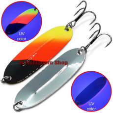 Блесна Kosadaka Wabbler W40 Spoon 57 мм. 7 г. цвет GRF