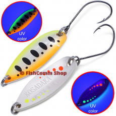 Блесна Kosadaka Trout Police Convex 3.3 г. 32 мм. цвет F49UV