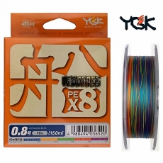 Плетеные шнуры YGK Veragass PE X8 Плетеные шнуры YGK Veragass PE X8