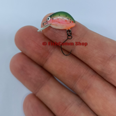 Воблер ручной работы MZ Lures Jocker 15S цвет Green Rose Trout
