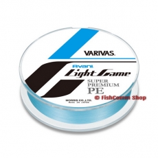 Плетеные шнуры Varivas Avani Light Game Super Premium PE Blue