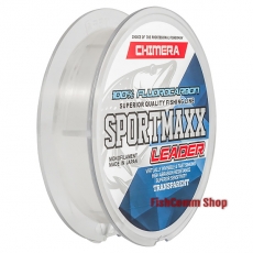 Лески флюрокарбоновые Chimera SportMaxx 100% Fluorocarbon Leader Лески флюрокарбоновые Chimera SportMaxx 100% Fluorocarbon Leader