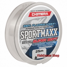 Лески флюрокарбоновые Chimera SportMaxx 100% Fluorocarbon Super Soft Лески флюрокарбоновые Chimera SportMaxx 100% Fluorocarbon Super Soft