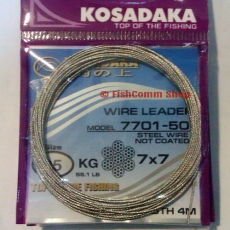 Поводковый материал Kosadaka Wire Leader Elite 7701-50 длина 4 м. тест 25 кг.