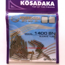 Обжимная трубка Kosadaka 1400BN диаметр 1.4 мм. упаковка 20 шт.